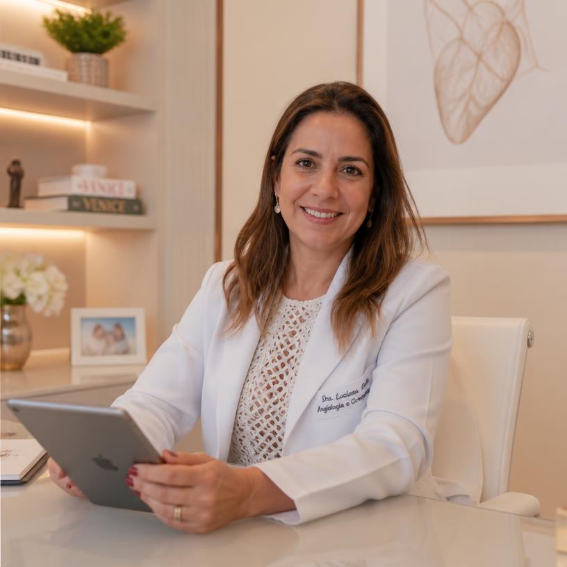 Dra. Luciana Bastos, Diretora clínica — rede com 6 unidades